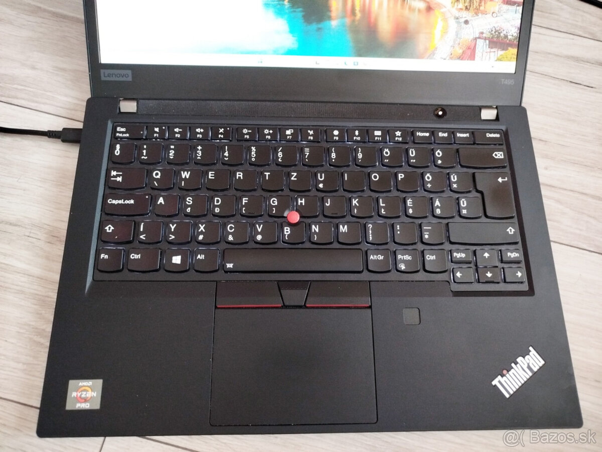 notebook Lenovo T495 - AMD Ryzen 7 Pro 3700u, 16GB, 512GB - 2