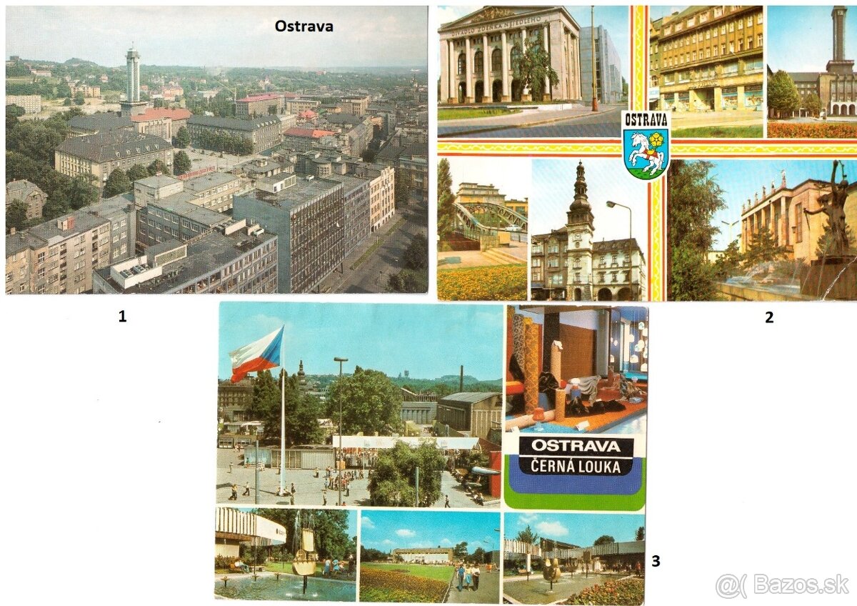 Pohľadnice "Česko" - séria CZ - 005 - predaj - 2