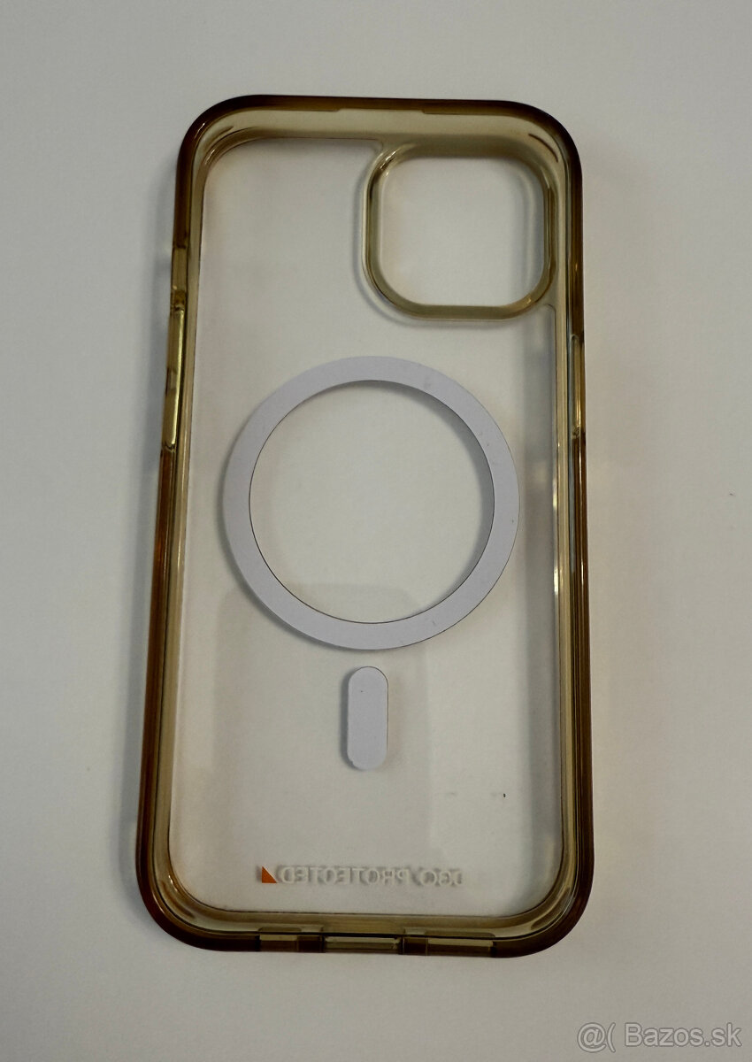 Puzdro HardCase D3O s MagSafe pre iPhone 15 – transparentné - 2