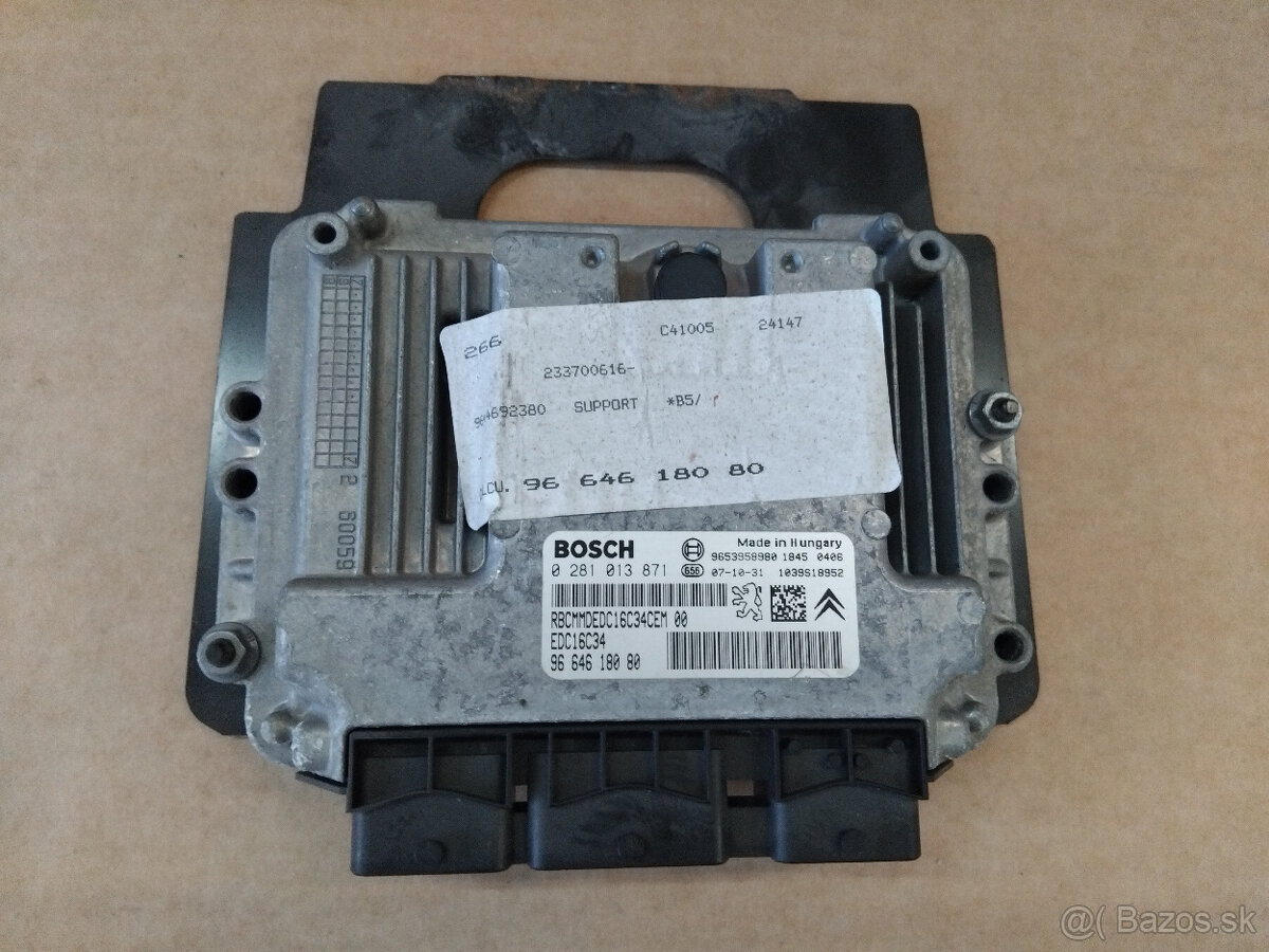 riadiaca jednotka motora 9664618080 - 2