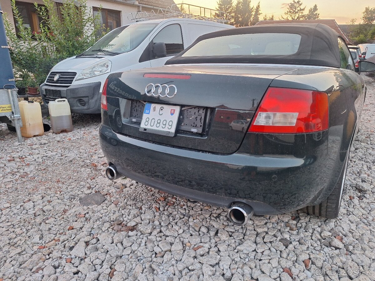 AUDI A4 CABRIO 3.0 BENZÍN AUTOMAT - 2