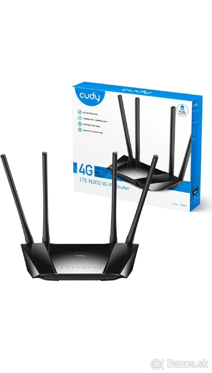 Cudy LT400_EU rooter na sim kartu(Neobmedzene) - 2