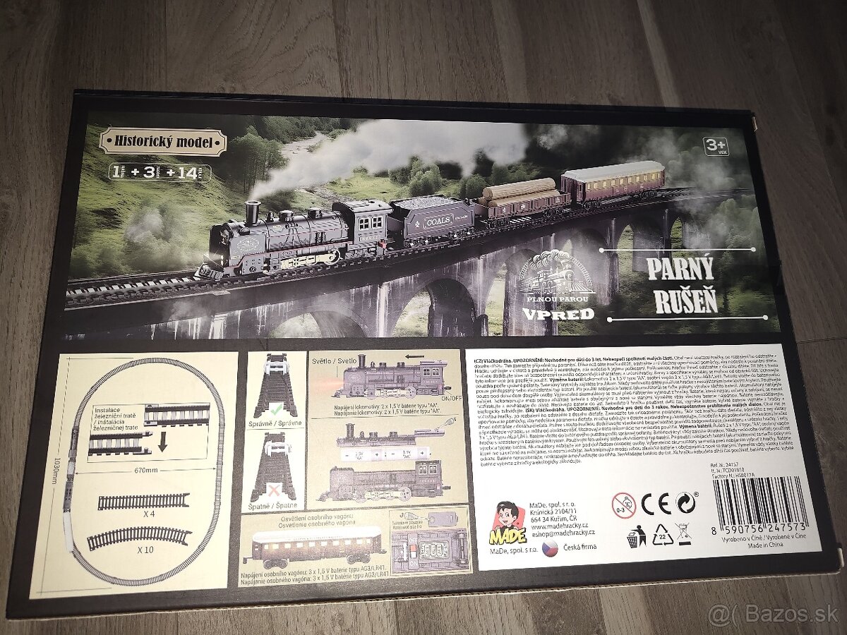 🚂⭐Vlaková súprava na baterky - 2