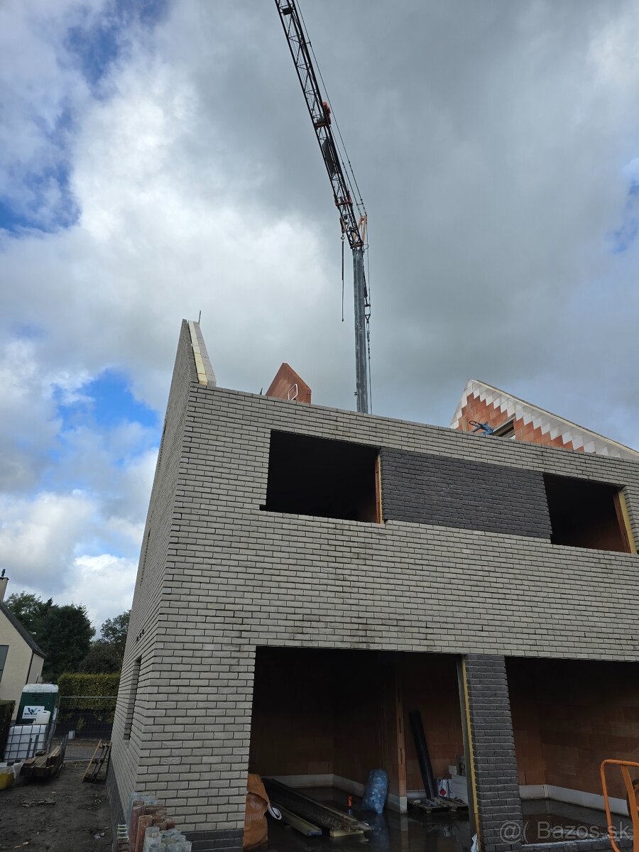 Murári / murár Belgicko , živnostník, Dvaja murári - 2