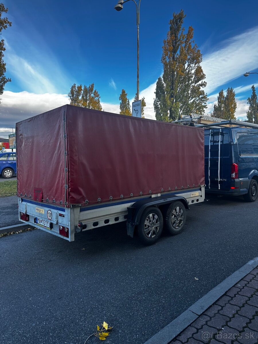 Predám prívesný vozík s plachtou - 2