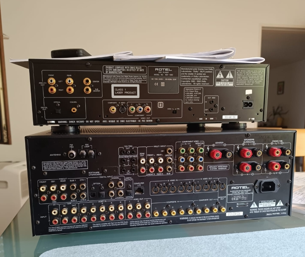 HIGH END Zostava ROTEL - 2