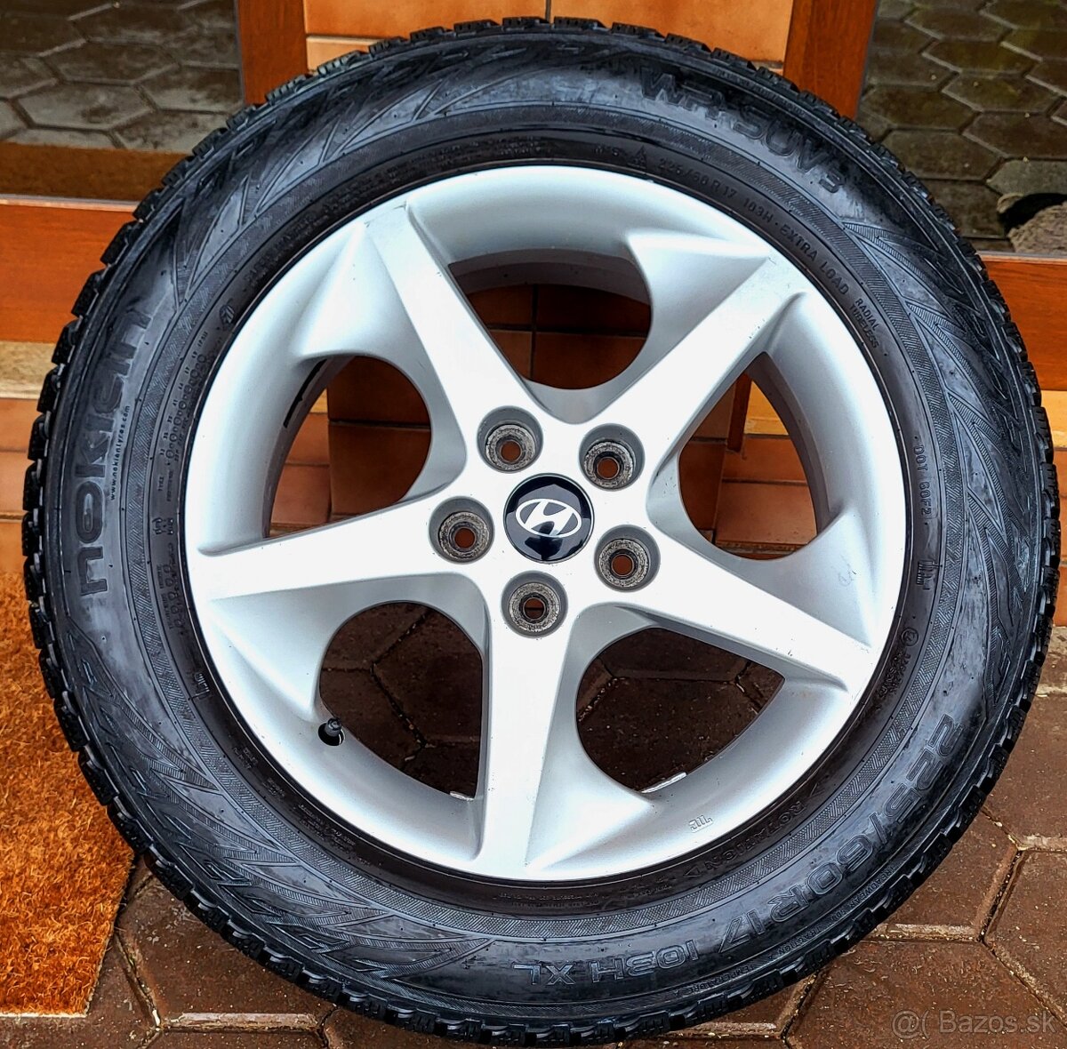alu R17 5x114,3 zimné pneu 225/60 Hyundai iX35, Kia Sportage - 2