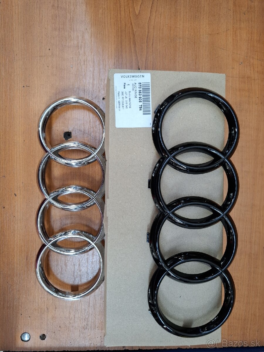 Audi A6 znak predný novy 8T0853605 T94 - 2