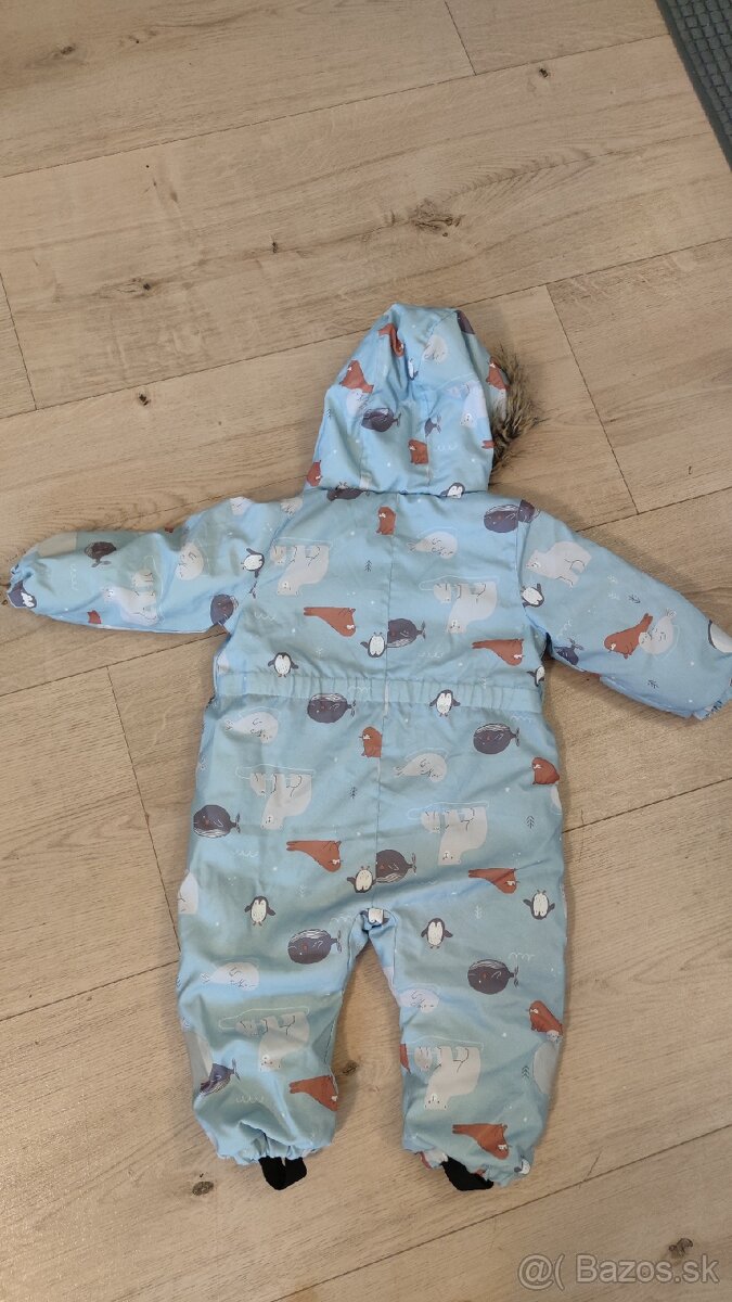 Predám zimny overal 92-98 - 2