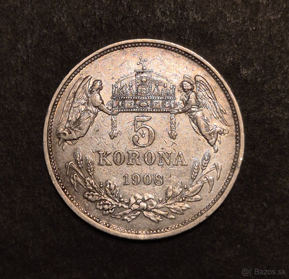 5 Koruna 1908 K.B František Jozef I. - 2