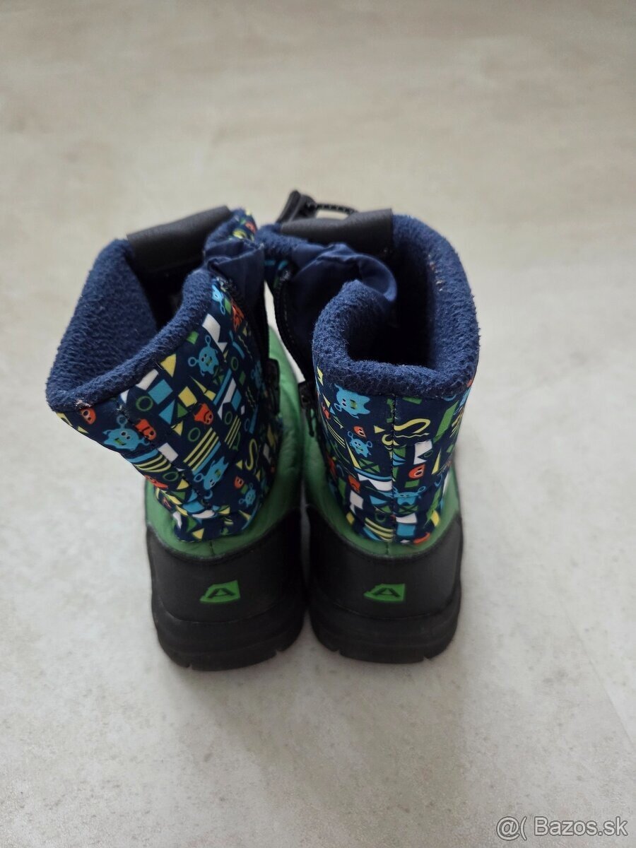 detské snehule Alpine Pro veľkosť 30 - 2