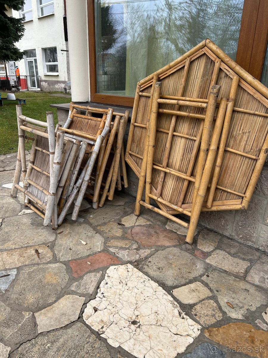 Záhradný stôl a stoličky - 2