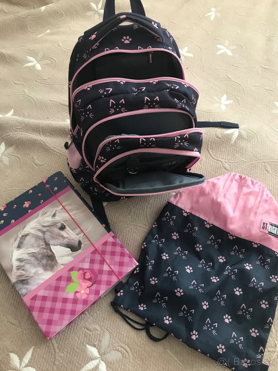 Dievčenský školský batoh - 2