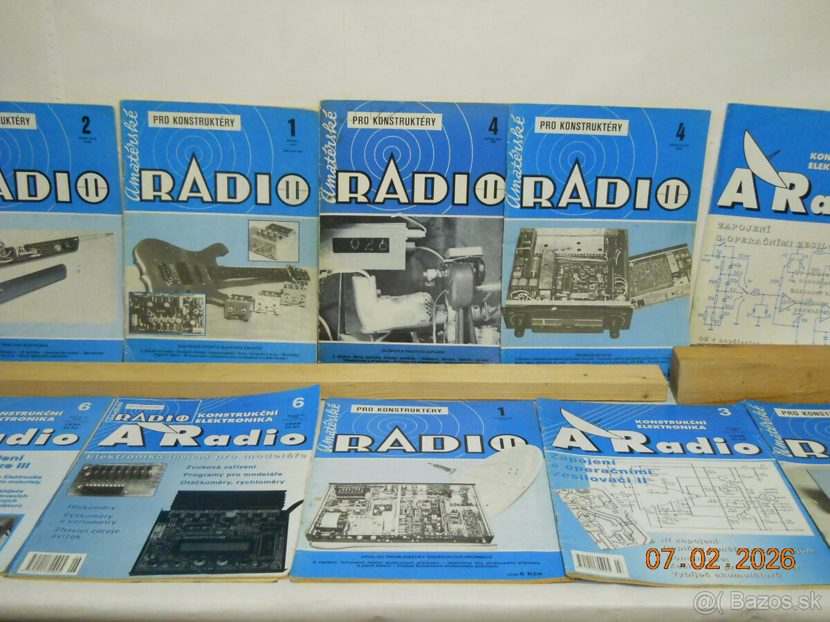 Predám modré Amatérske rádio - 2