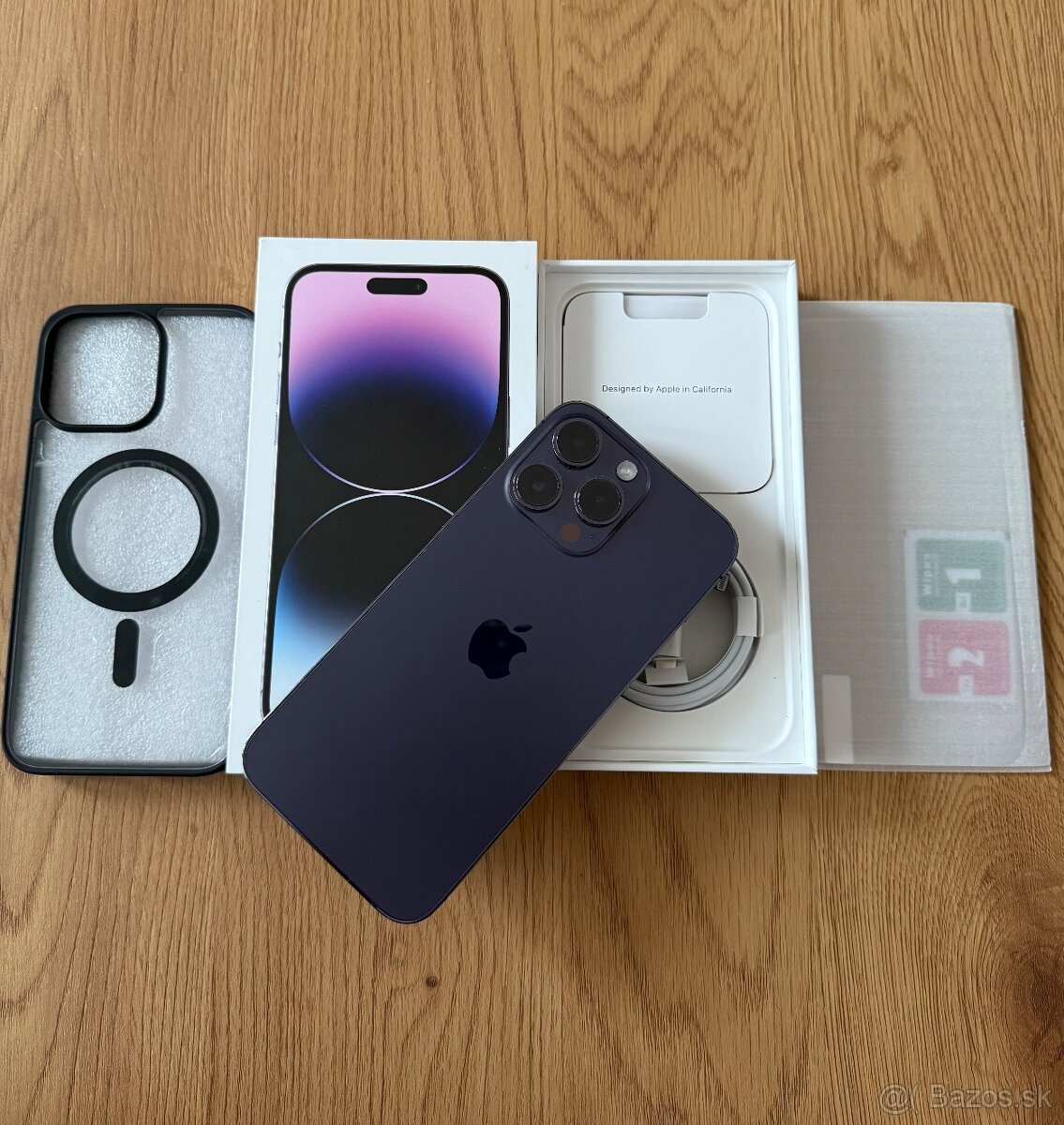 iPhone 14 Pro Max 128 gb Deep Purple v záruke +prislušenstvo - 2