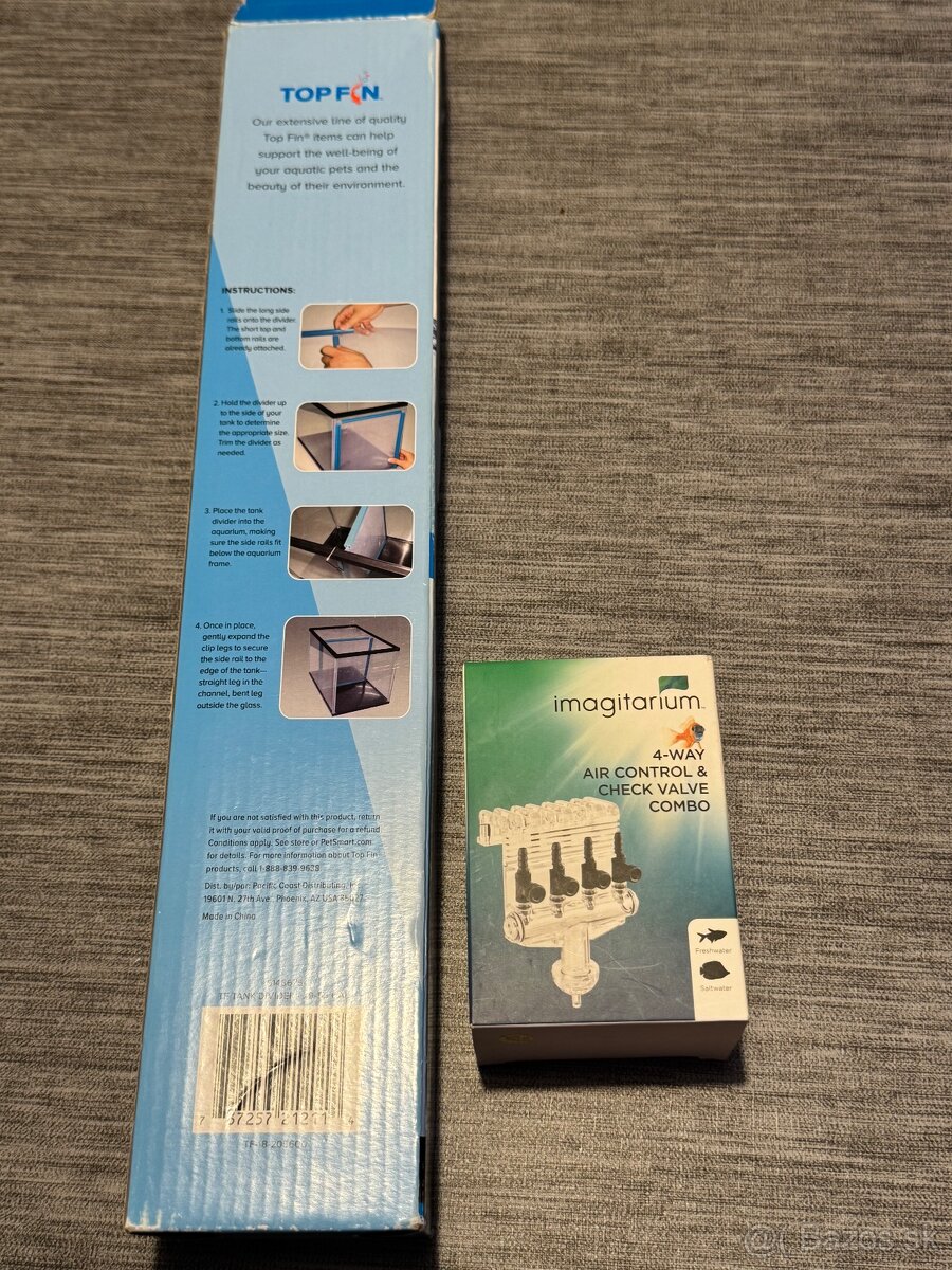 Deliaca lista akvaria zadarmo 4 -2 ventil - 8€ - 2