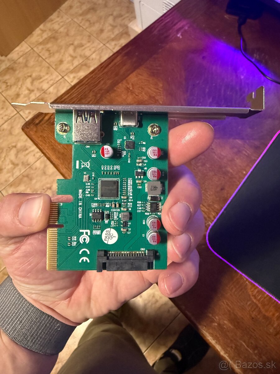 Rozšírovacia karta USB 3.2 gen 2 - 2