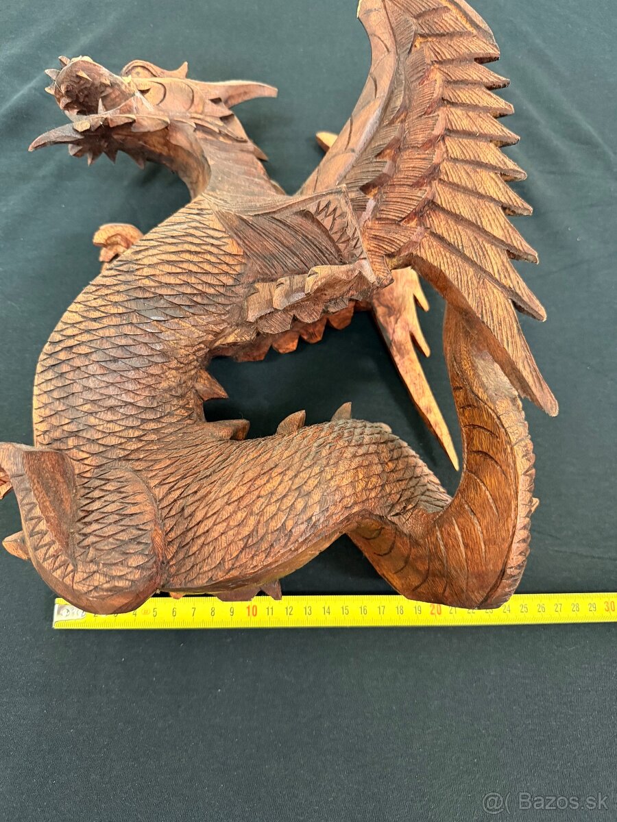 Drevený čínsky drak - 2