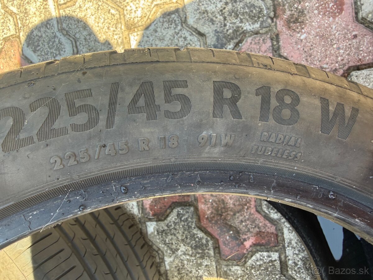 225/45 r18 letné Continental - 2
