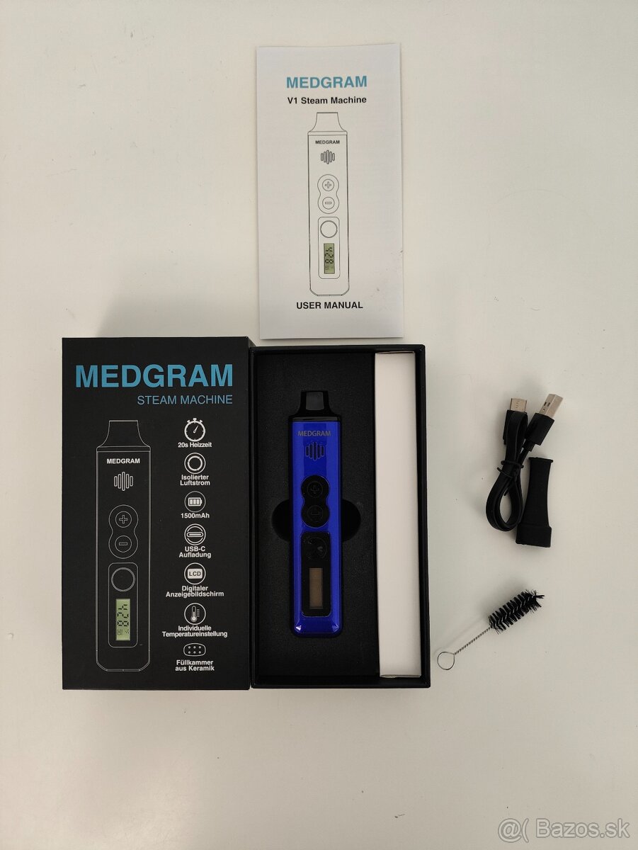 #L0241 MEDGRAM Steam Machine – inhalátor parný inhalátor - 2