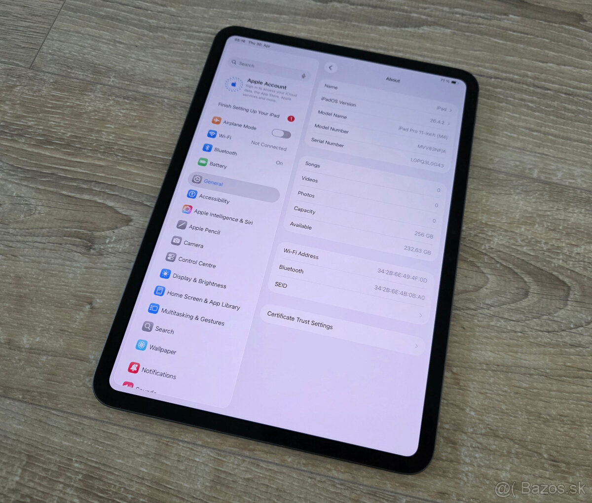 Apple iPad pro 11 M4 256gb - 2