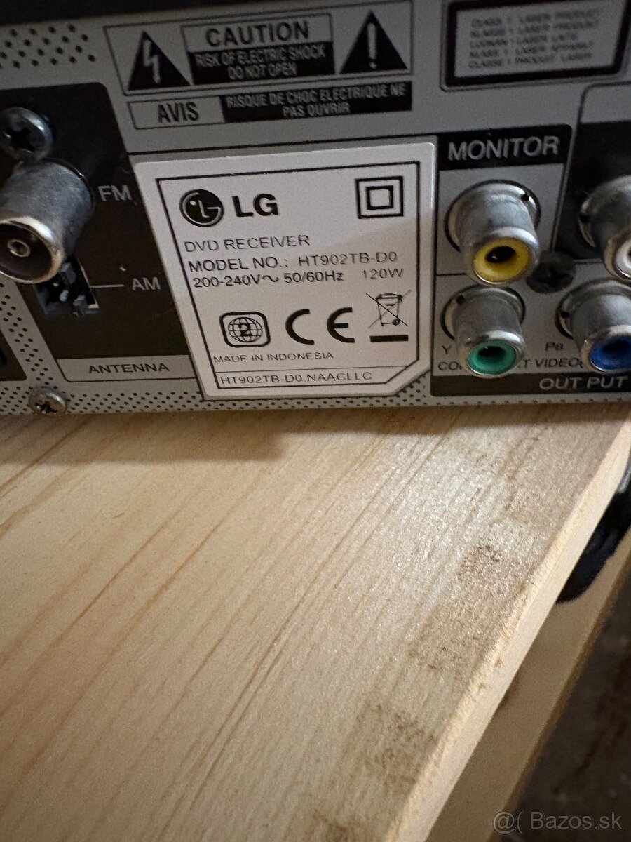Domáce kino LG - model: HT902TB - 2