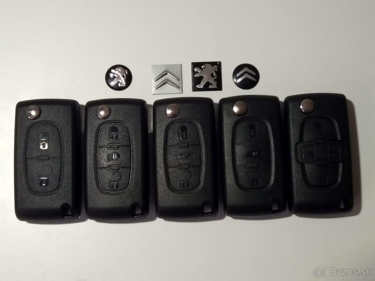 Peugeot autokľuč obal kluča - 2