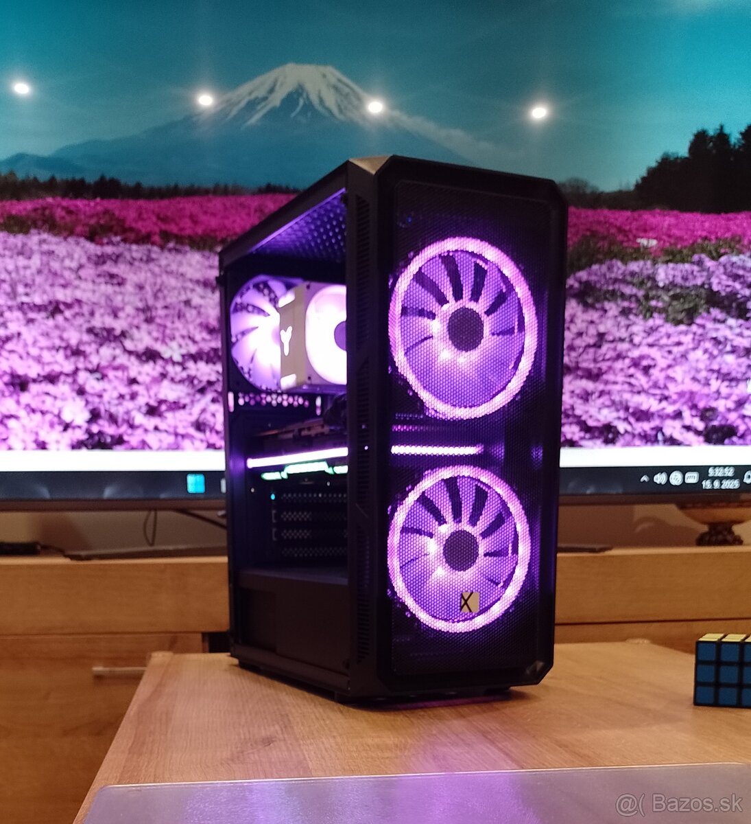 Herný výkonný PC- RYZEN7+RTX 2070 SUPER+32GB RAM+NVMe+ARGB - 2
