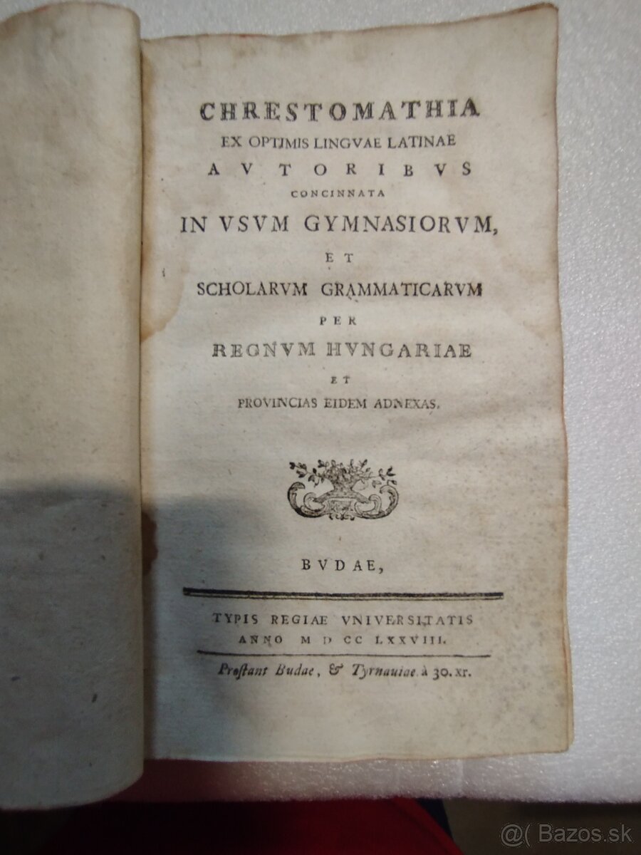 Predám staré knihy 18 - 19.storočia - 2