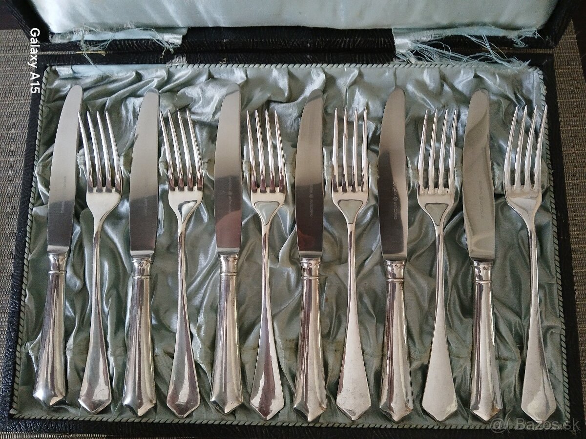 STRIBRNE PRIBORY PRVNI REPUBLIKA-TOP STAV - 2