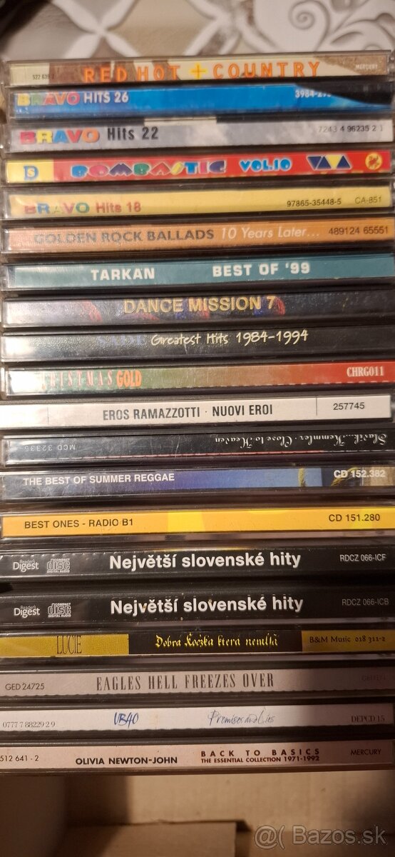 CD original slovenské, zahraničné - 2