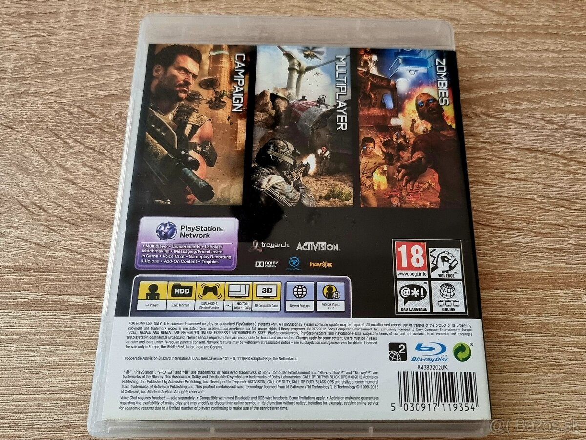 PS3 - Call of Duty Black Ops 2 - 2