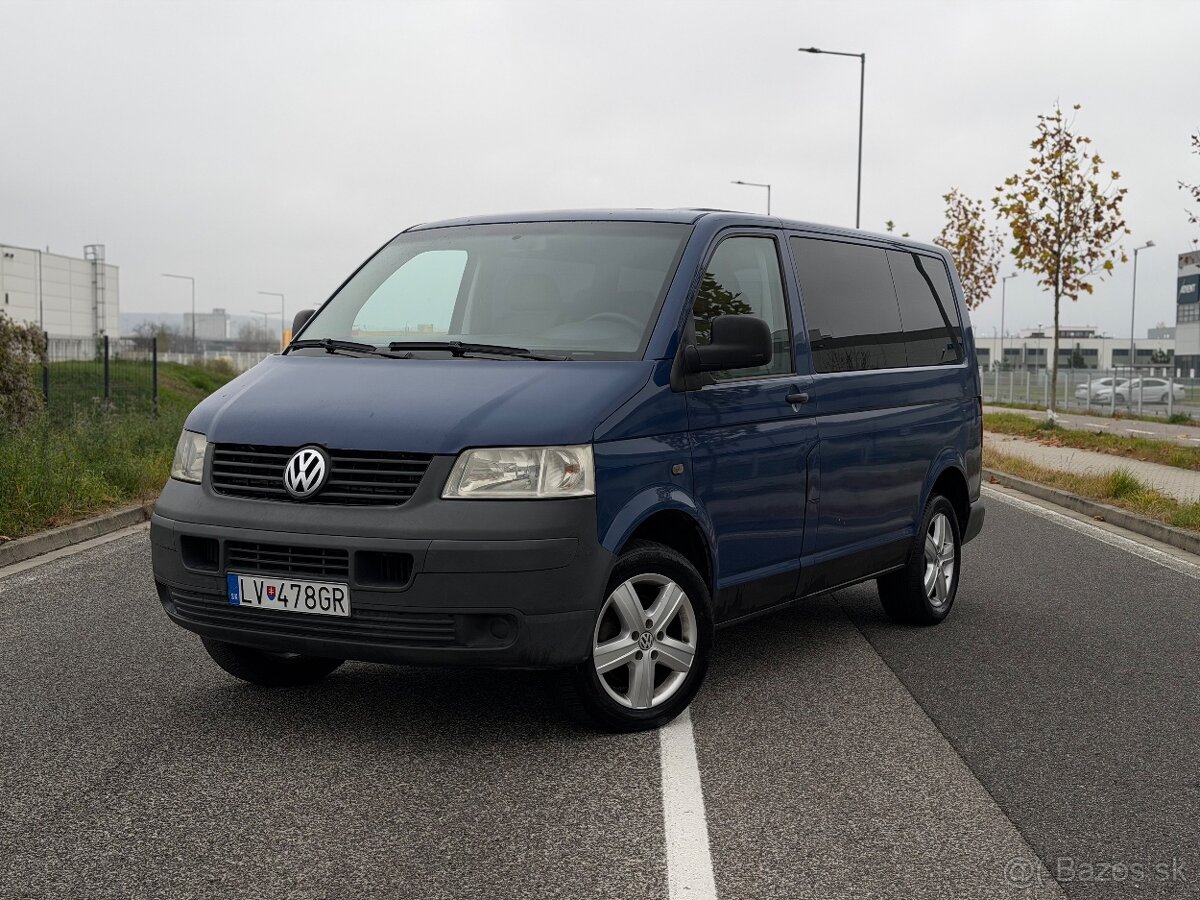 Volkswagen T5 Transporter 2.5 TDI 96kw 9 miestny - 2