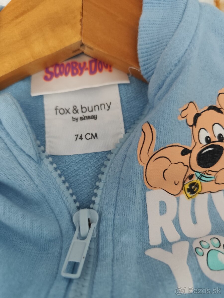 Detská mikina Scooby Doo, veľkosť 74 - 2