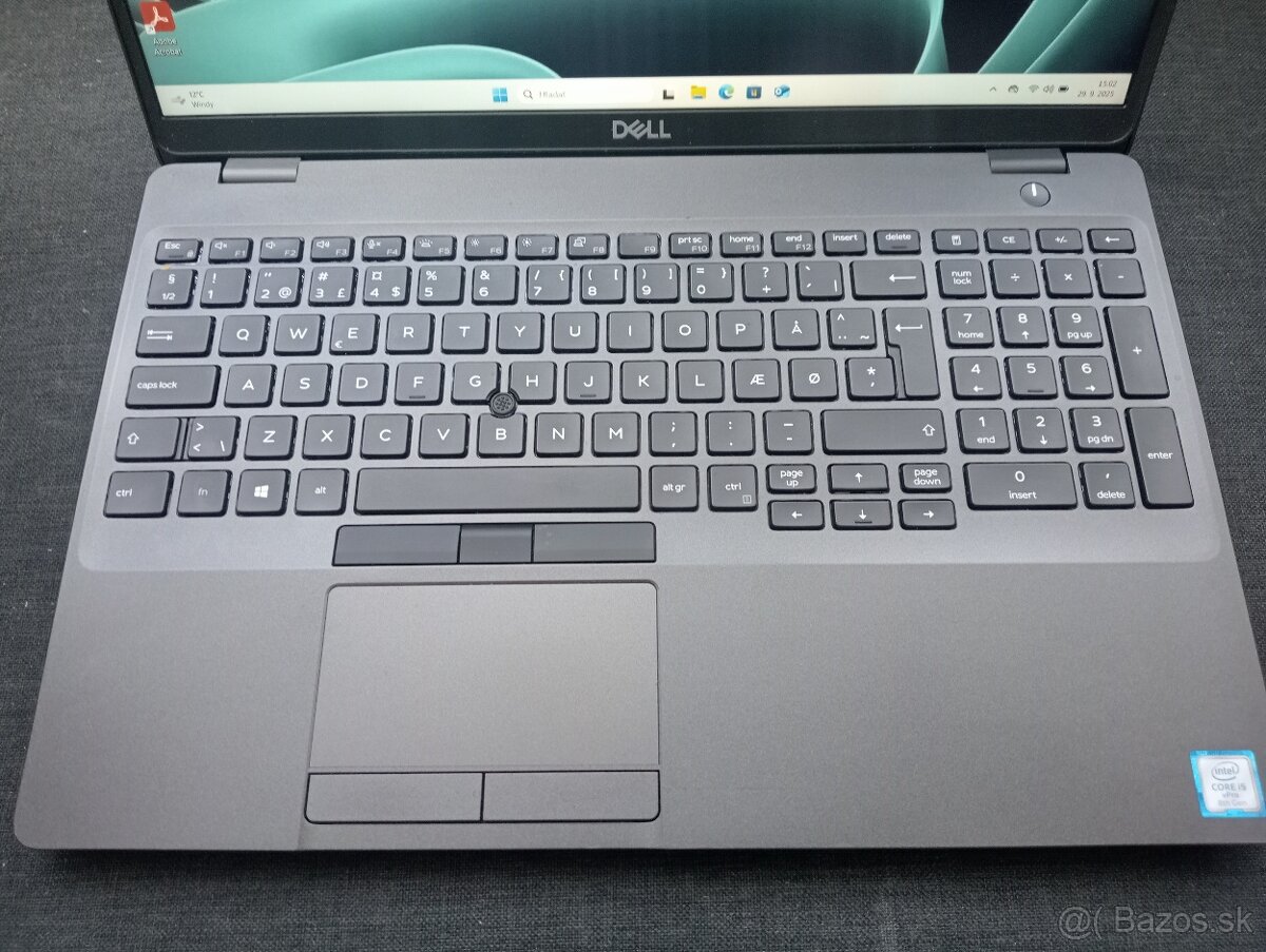 dotykový Dell Latitude 5500 , Intel® Core™i5 ,32gb ram , ssd - 2