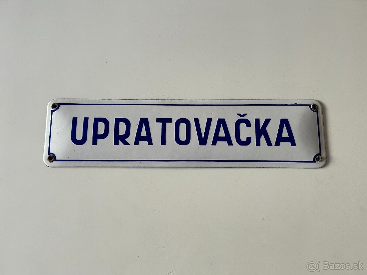 Smaltovaná tabuľa - 2