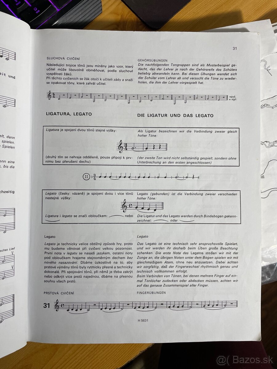 Škola hry na klarinet - 2