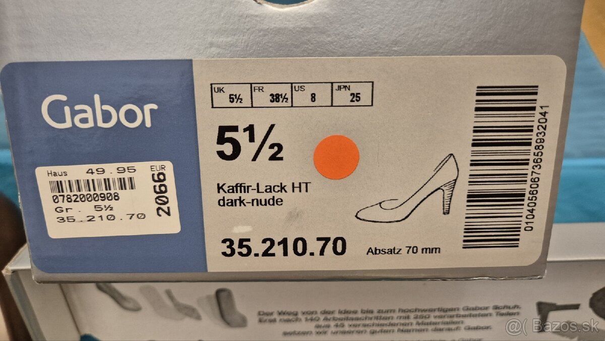 Predám dámske lodičky Gábor - 2