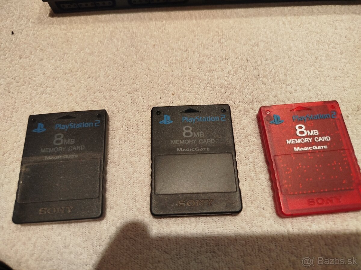 Playstation 2 slim+5 ovladocou+27 hier - 2