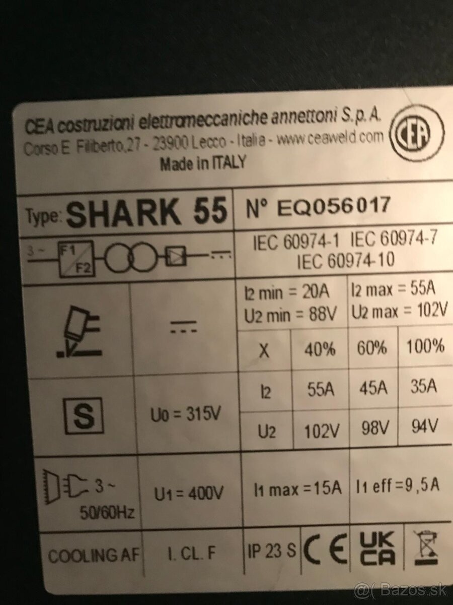 Plazmová rezačka Shark 55 Nová - 2