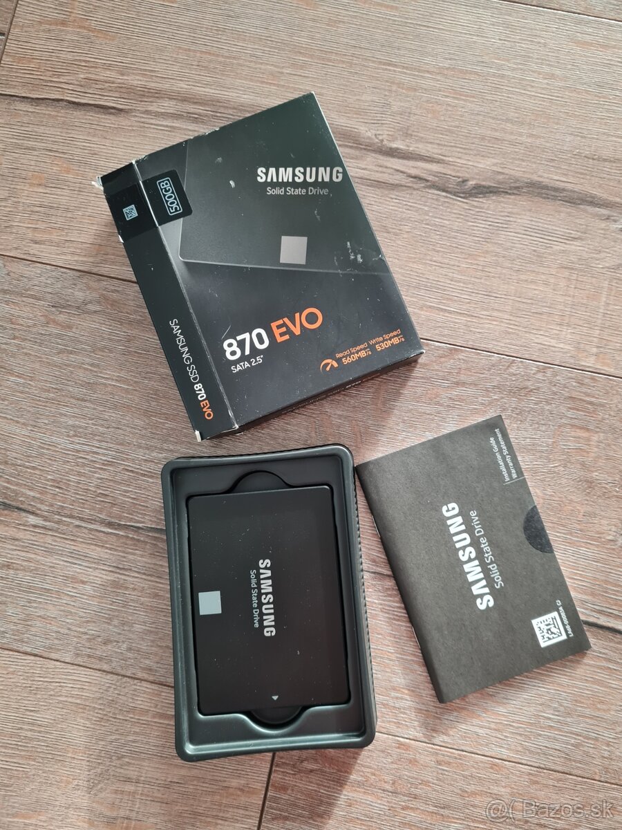 SAMSUNG 870 EVO 2,5" 500GB - 2