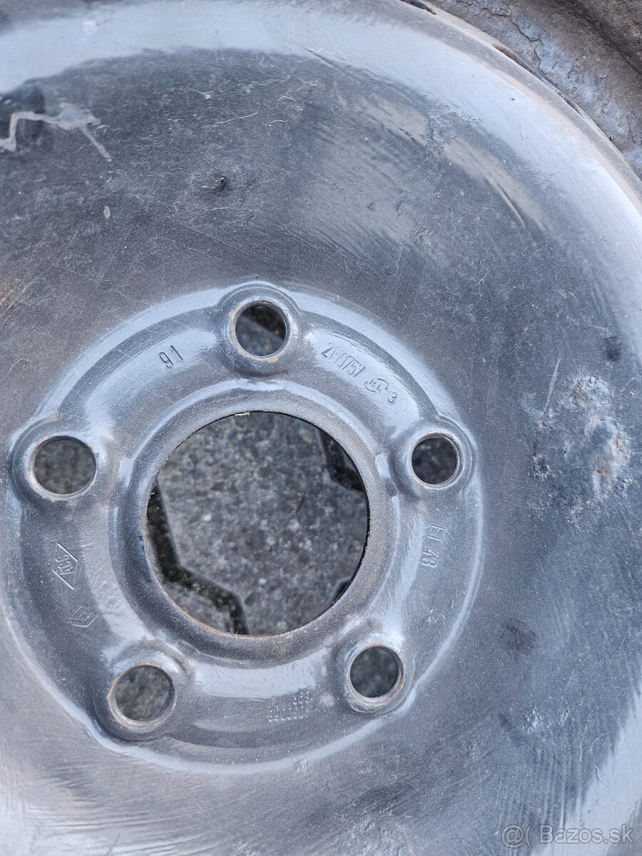 Plechove disky na renault - 2