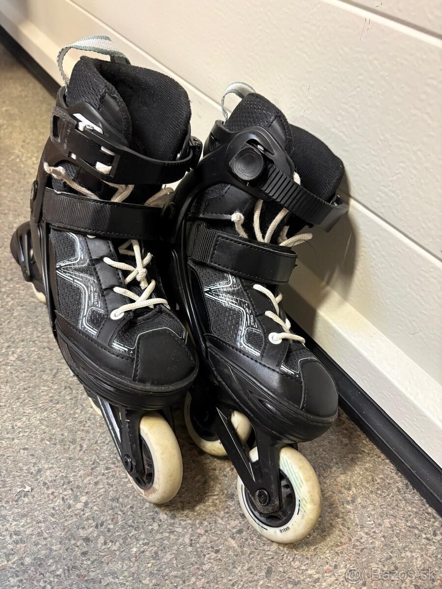 Predám kolieskové korčule EU32-35, - 2