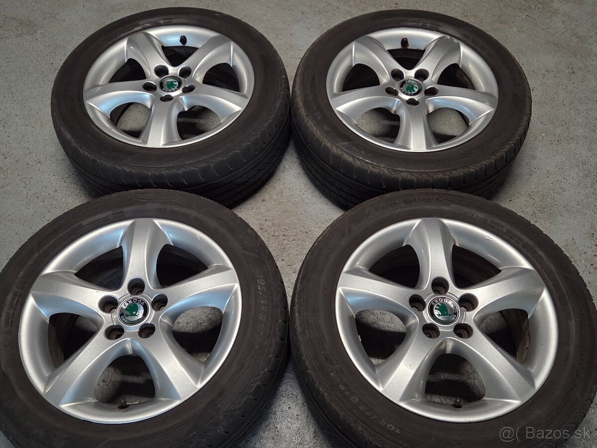sada 15" ŠKODA (5x100) - 2