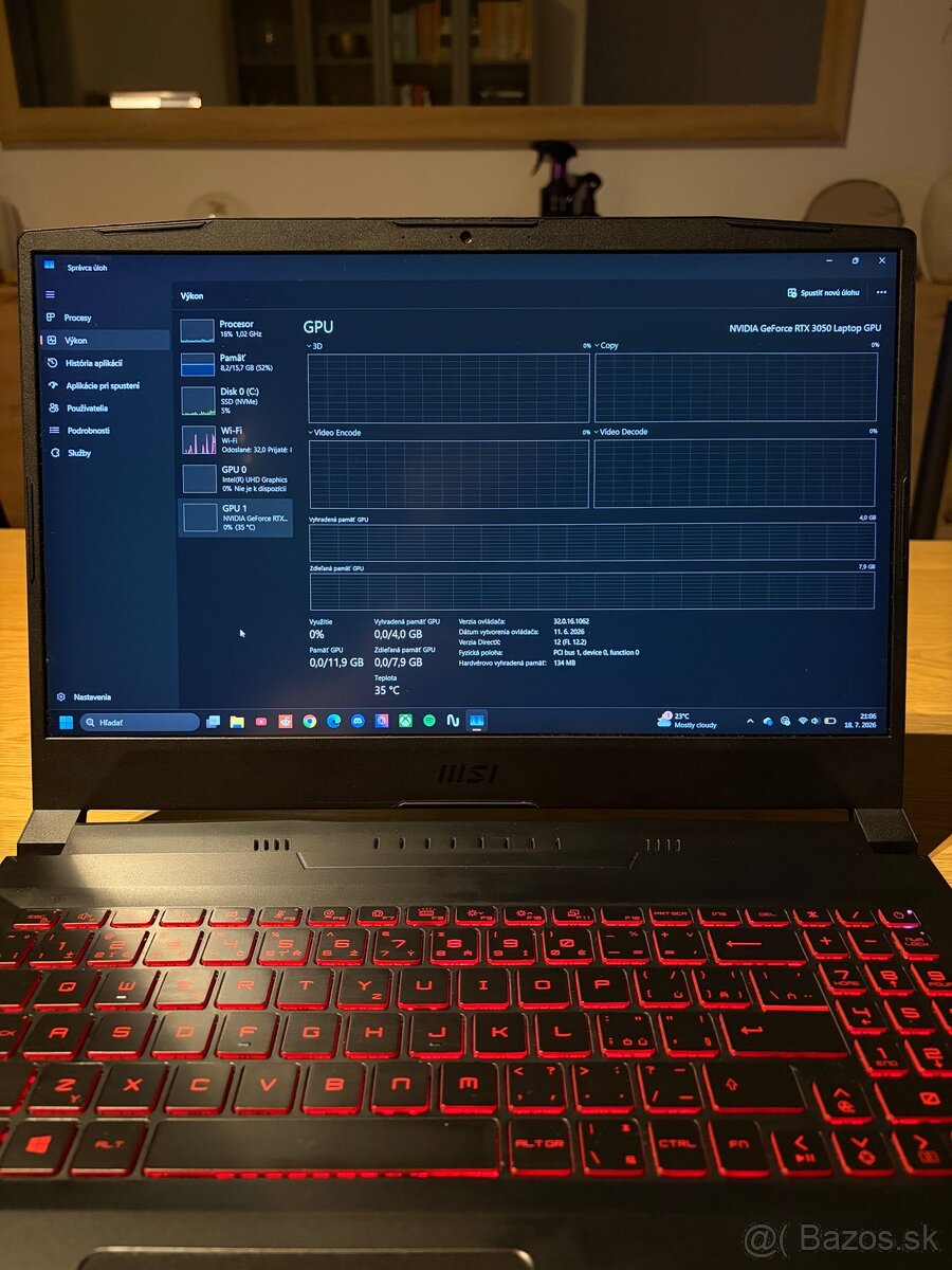 MSI Kobra GF66 - 2