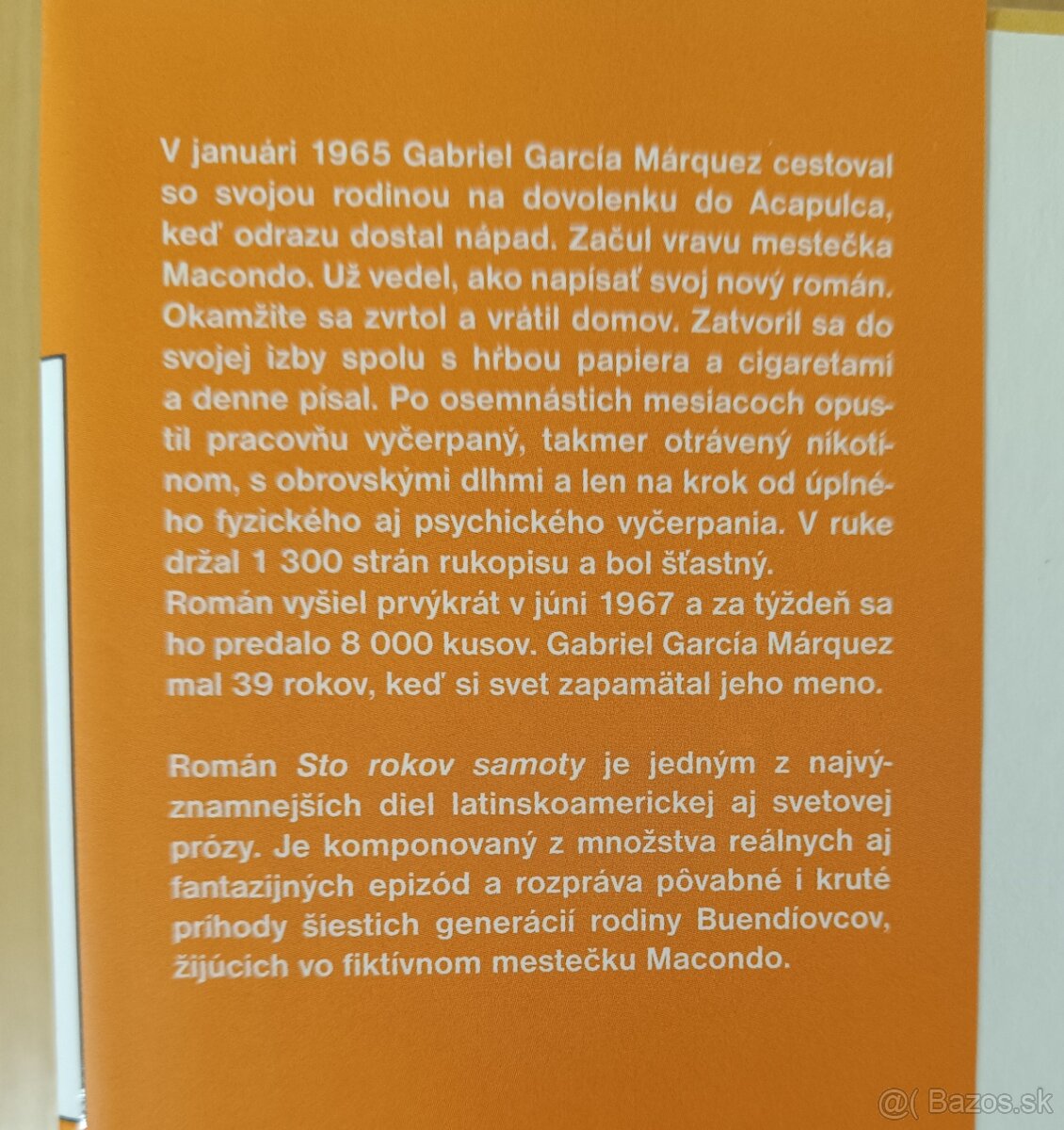 G. G. Márquez - Sto rokov samoty. - 2