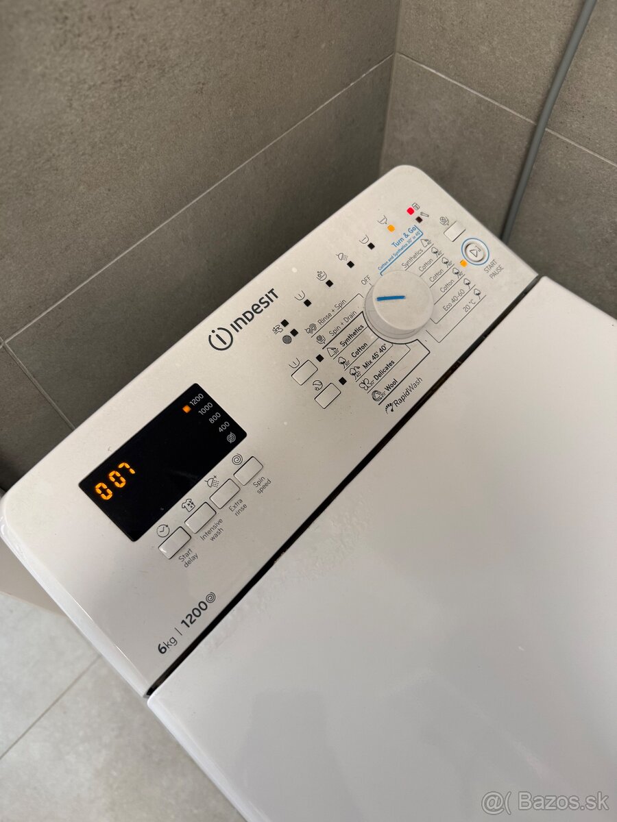 Práčka Indesit – 6 kg, 1 200 ot./min - 2