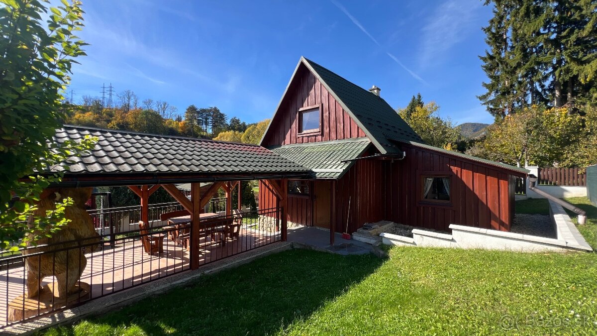 Chata Turík – top stav, vírivka, altánok, po rekonštrukcii - 2