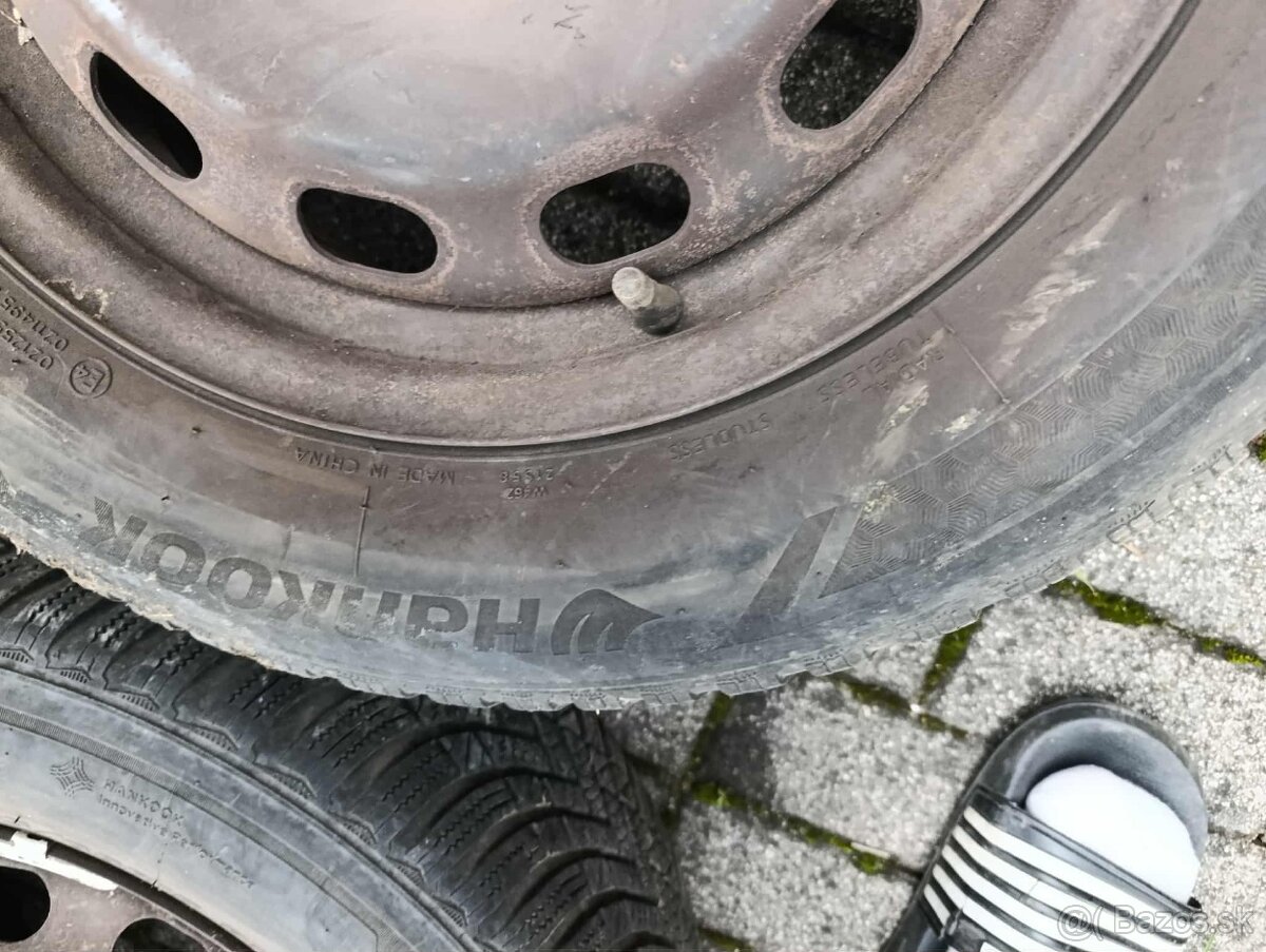 Sada zimných pneumatík Hankook 4ks na diskoch - 2