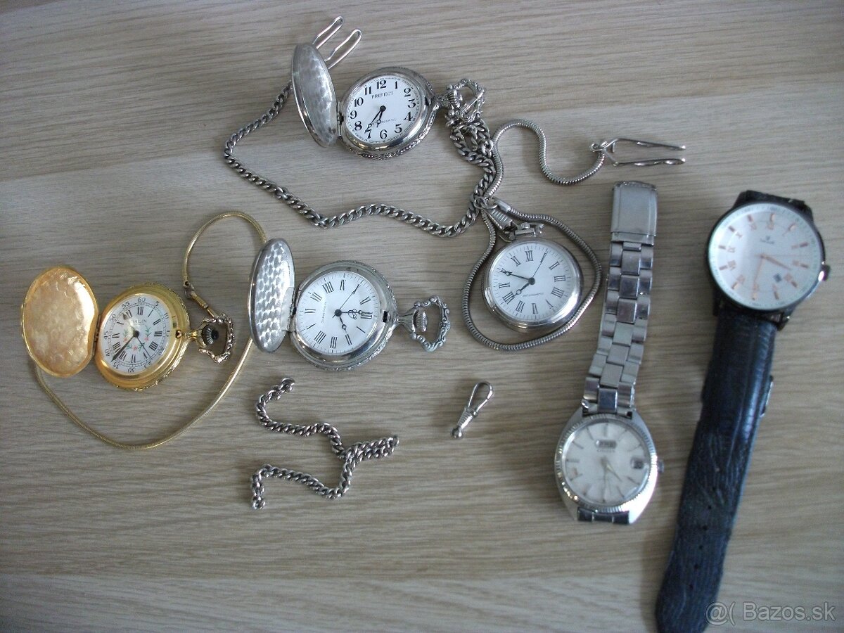 Predám hodinky-cibule polovnícky motív-dovoz Rakúsko. - 2